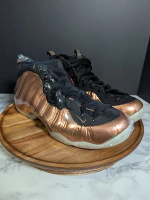 Nike Air Foamposite One 2024 Black Metallic Copper Noir men Size 11 Fz9902 001 - Image 1 of 4