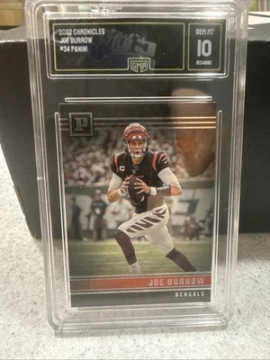 2022 Panini Chronicles - Panini Joe Burrow #PA-34 - Image 1 of 2