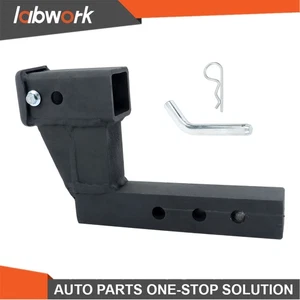 Labwork Trailer Hitch Riser For 2 inch 2 inch Receiver with 6 inch Rise/Drop - Picture 1 of 20
