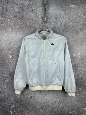 Chaqueta cortavientos Chemise Lacoste vintage años 80 90 nailon a rayas talla xs Foto 1 de 4
