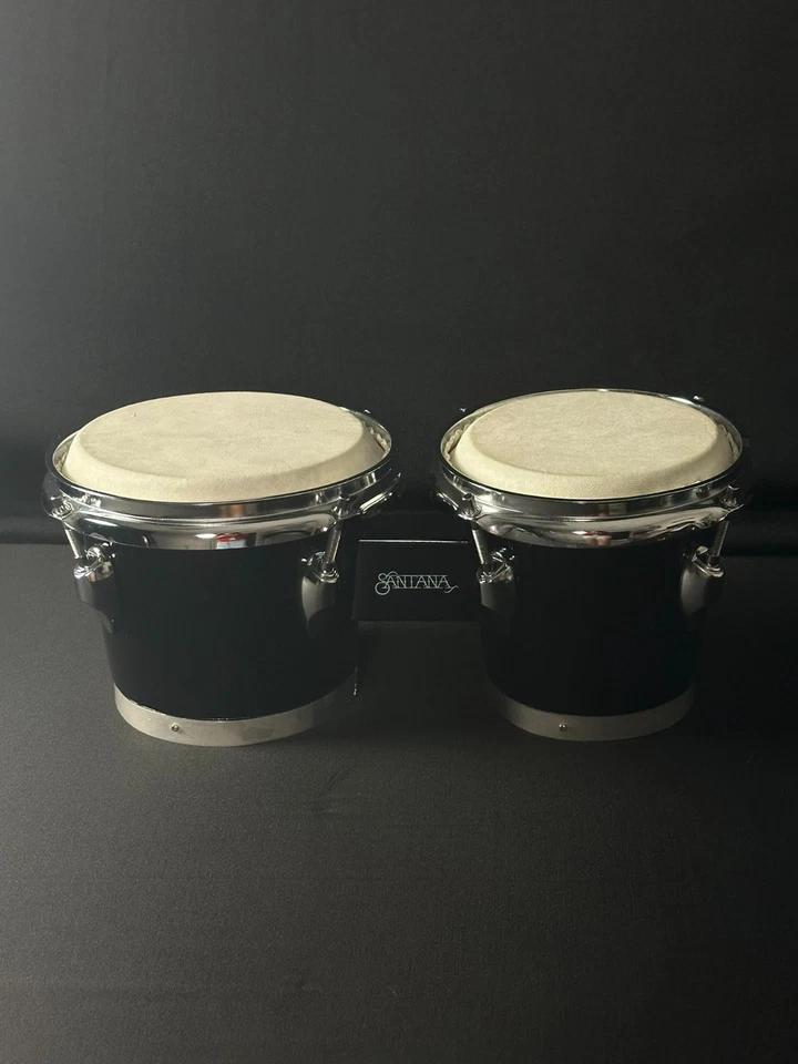 LP Percusión Latina Santana Bongos 8"/7" Bongo Batería - Negro Foto 1 de 4