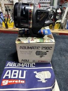 New in box, Vintage Abu Garcia 290C Abumatic Fishing Reel New Old Stock - Picture 1 of 6