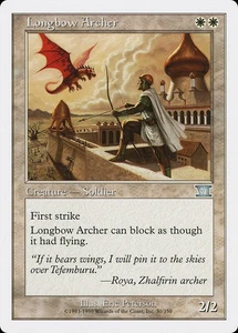 4x Longbow Archer - LP - 6th Edition - SPARROW MAGIC - mtg - Picture 1 of 1