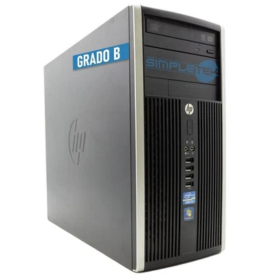 Hp 6200 Pro Mt I3 3.10ghz 2gb Hdd 160gb Pc Computer Mini Tower Rs Ricondizionato - Immagine 1 di 4