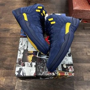 Size 11 - Air Jordan 12 Retro Michigan (NEW) - Picture 1 of 5