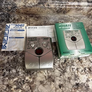 Zoom 504 II Acoustic Guitar Effect Pedal Tested - Picture 1 of 12