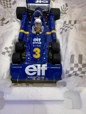 Tyrrell P34 Elf 6-Wheeler 1976 Jody Scheckter – Exoto 1:18 Sammlermodell 9704 - Bild 1 von 4