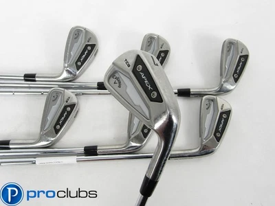 CALLAWAY '2024 TCB RAW LIMITED IRONS 4-PW STEEL DYNAMIC GOLD X-SEVEN - Image 1 of 4