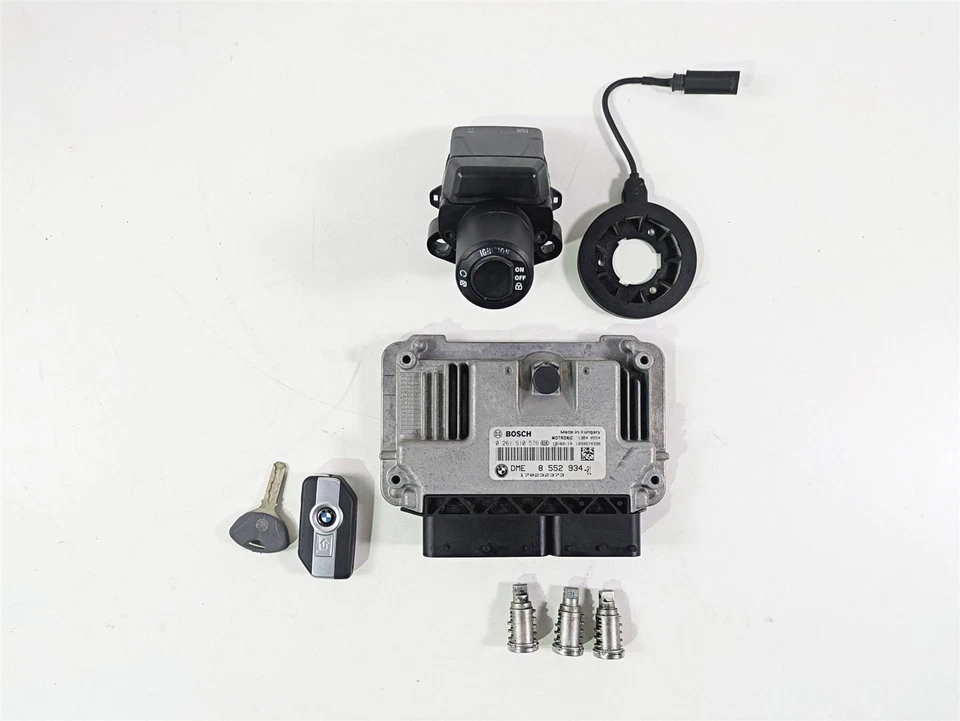 2016 BMW R1200RT K52 Hands Free Cdi Ignition Switch Key Lock Set 13618559224 - Image 1 of 4