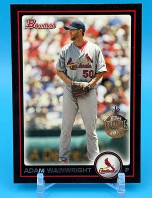 2025 Topps Holiday oro estampado originales recompra Adam Wainwright Foto 1 de 2