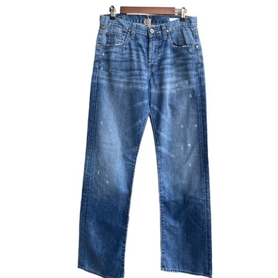 New Citizens of Humanity Evans Men Distressed Denim Straight Leg Jeans Size 31 - Image 1 of 4