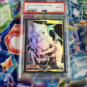 PSA 8 Vcard Vei #126, Rising Stars, 1st Edition 10 Holo - Picture 1 of 3