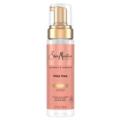 SheaMoisture Coco e Hibisco Rizo Mousse Control Frizz Espuma de Peinado con Karité Foto 1 de 4