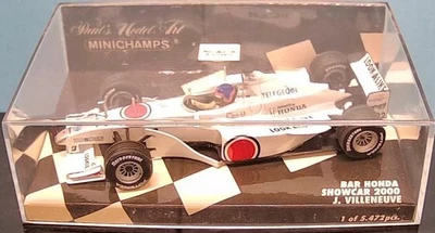 MINICHAMPS - J. VILLENEUVE - #22 BAR HONDA SHOWCAR 2000 - 1:43 - 430 000072 - Image 1 of 2