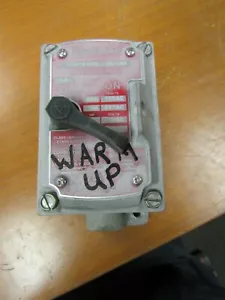 🙂 INTERRUPTOR A PRUEBA DE EXPLOSIONES APPLETON 20 AMPERIOS 120/277 VAC EDSF21AQ - Imagen 1 de 5