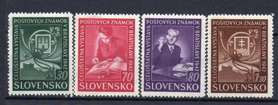 SLOVAKIA 1942  , MNH / MLH  , SLOVENSKY STAT - image 1 of 1