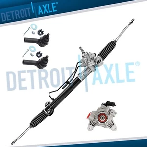 Complete Power Steering Pump Rack and Pinion Tie Rods for 2007 - 2011 Honda CR-V - Picture 1 of 9