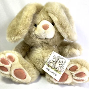 Peluche Dayton Hudson Hop Bunny Rabbit de colección 10 pulgadas con libro original 1989 - Imagen 1 de 15
