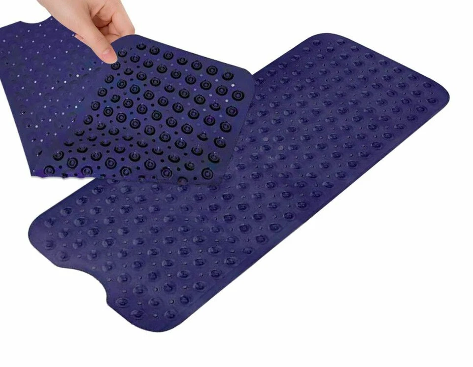 Bath/Tub/Shower Extra Long Mat 40"X16" Anti Slip Antibacterial Machine Washable - Image 1 of 4