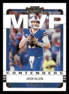 2022 Panini Contenders MVP Contenders #2 Josh Allen - Image 1 of 2