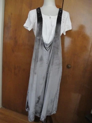 Anthropologie Maeve Mujer’s Gris Detalle Terciopelo Jersey Mono Foto 1 de 4