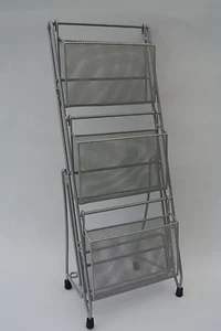 Soporte de folleto dispensador de folletos tienda soporte de exhibición - Imagen 1 de 2