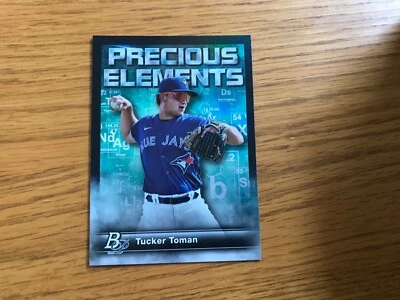 2023 Bowman Platinum Tucker Toman Precious Elements - Image 1 of 2