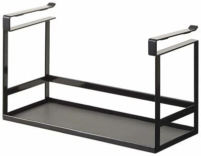 Yamazaki YAMAZAKI YAMAZAKI Casa Torre Bajo Estante Condimento Estante Negro Foto 1 de 4