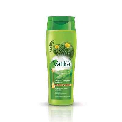 Xampu Vatika Cactus & Gergir controle de queda de cabelo, 400 ml FRETE GRÁTIS PARA TODO O MUNDO - Imagem 1 de 3