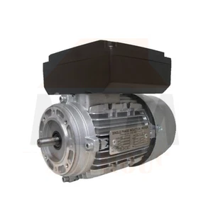 Single Phase Electric Motor 240v 0.55 kW 0.75 HP 1400rpm 4 Pole IMB14 Flange - Picture 1 of 5