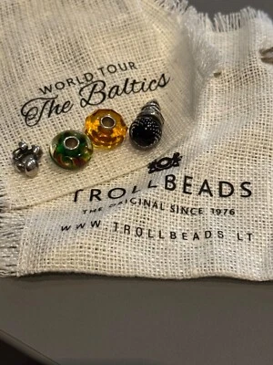 Trollbeads Limited edition World tour Baltics Lithuania 2011 bead set - Bild 1 von 4