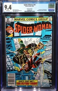 Spider-Woman #40 1981 CGC 9.4 NEWSSTAND! 1st. App. Of Flying Tiger! - Picture 1 of 2