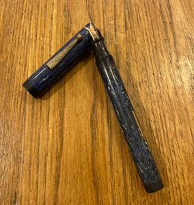Vtg Flat Top Flat Bottom Varsity Fountain Pen Flexes Great!! Unrestored 5 1/2" - Picture 1 of 16
