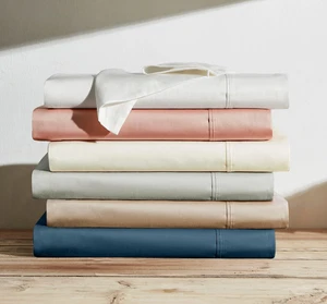 Brielle Home 400 Thread Count 100% Cotton Sateen Sheet Set