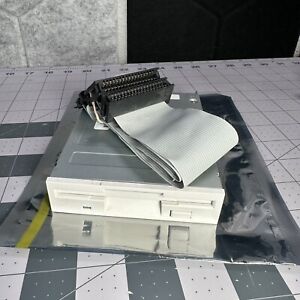 Samsung SFD-321B LCP1 3.5" Internal Floppy Drive FDD + IDE Cable VINTAGE TESTED