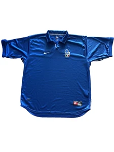Nike Italy National Soccer Jersey Vintage Football Team 1998 size XL color blue - Picture 1 of 9