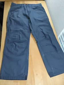 Ridgecut Toughwear Carpenter Pants Mens 36x30 Gray Double Knee Workwear Ripstop - Picture 1 of 8
