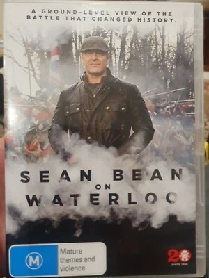 SEAN BEAN ON WATERLOO DVD BRITISH HISTORY BATTLE DOCUMENTARY NAPOLEON WELLINGTON - Image 1 of 3