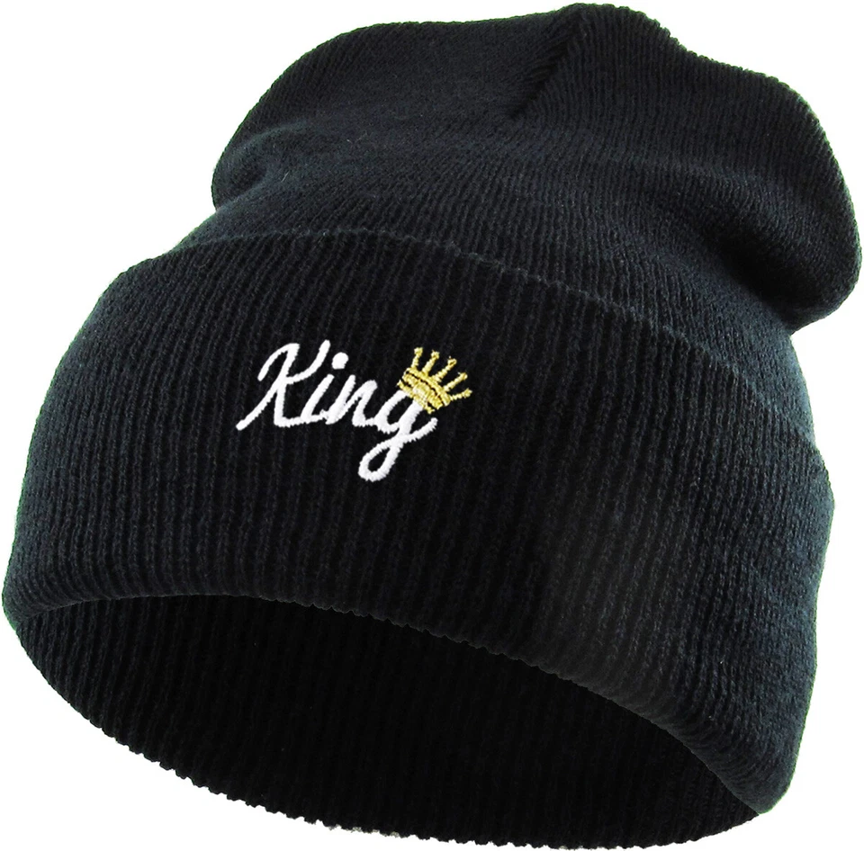 Sombrero de esquí gorro bordado puño tejido sombrero invierno gorra Henny Savage papá puño Foto 1 de 1