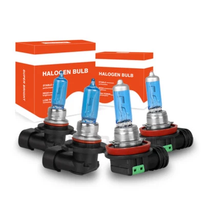 Faros halógenos 9005 H11 para Ford Transit-150 250 350 Base Van 2015-2022 Foto 1 de 4