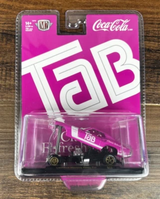 1969 Ford Mustang Funny Car Tab M2 Machines 1:64 Scale Coca-Cola - Image 1 of 4