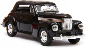 Welly 1938 Opel Kapitan Cabrio Black 1:34 1:39 Scales 4.5 US IMPORT DUTIES PAID - Picture 1 of 5