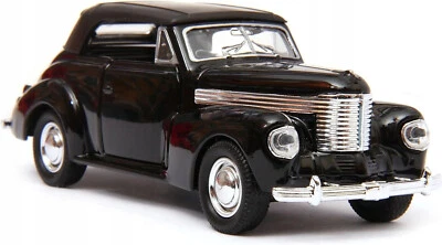 Opel Kapitan Cabrio Welly 1938 negro escala 1:34 1:39 4,5 EE. UU. ARANCELES DE IMPORTACIÓN PAGADOS Foto 1 de 4