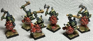 25mm 28mm 6 well painted citadel Night Goblin Squig Hoppers Warhammer Old World - Picture 1 of 2