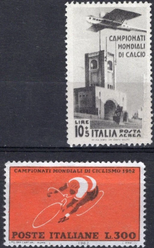 ITALIA, YV # A 67 + 870, FALSIFICACIONES, M SIN GOMA Foto 1 de 1