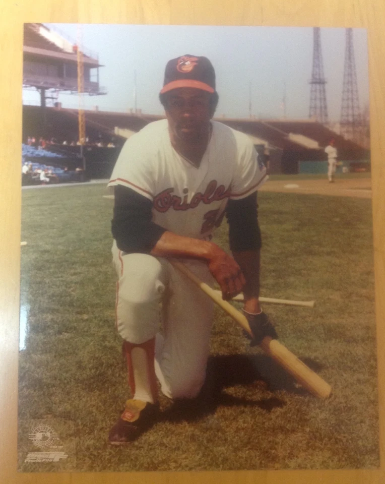 Frank Robinson Baltimore Orioles #3 unsigned Photofile  8x10 Photo Redsfest  - Image 1 of 1