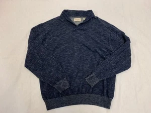 Original Weatherproof Vintage Knit Sweater Blue Pullover Sweater Mens XL EUC - Picture 1 of 7