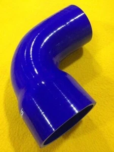 Raceworks SHE-090-250275BE 90 degree 2.5-2.75" 63-70 Reducer elbow Silicon Blue - Foto 1 di 1