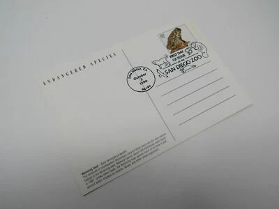 USPS Scott UX275 Vintage 20c Wyoming Toad Endangered Species First Day of Issue - Image 1 of 4