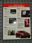 2005 Dodge Magnum Brochure Sheet